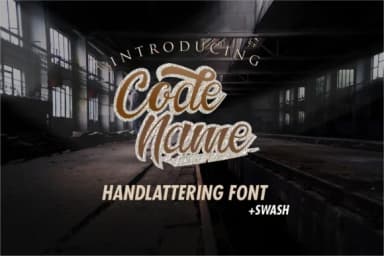 Codename Font by Lettercorner Studio — Script Handwritten Font — thumbnail 1