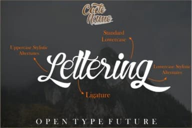 Codename Font by Lettercorner Studio — Script Handwritten Font — thumbnail 5