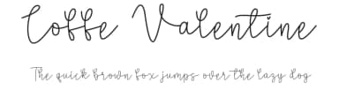 Coffe Valentine by Gado Gado — Script Handwritten Font — thumbnail 1