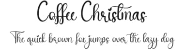 Coffee Christmas by Andi Moz — Script Handwritten Font — thumbnail 1