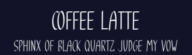 Coffee Latte by Phantom Studio — Script Handwritten Font — thumbnail 2