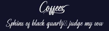 Coffees by NihStudio — Script Handwritten Font — thumbnail 2