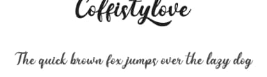 Coffistylove by twinletter — Script Handwritten Font — thumbnail 1