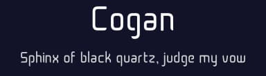 Cogan by Lerima — Sans Serif Font — thumbnail 2