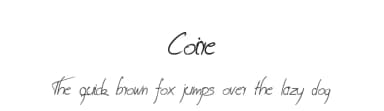Coire by Typesgal — Script Handwritten Font — thumbnail 1