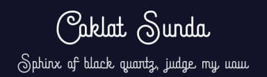 Coklat Sunda by Graphicfresh — Script Handwritten Font — thumbnail 2