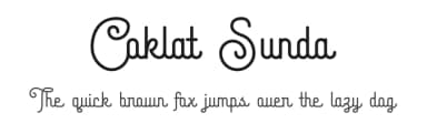 Coklat Sunda by Graphicfresh — Script Handwritten Font — thumbnail 1