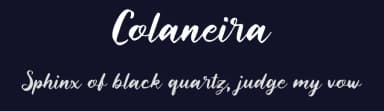 Colaneira by Forberas Club — Script Handwritten Font — thumbnail 2