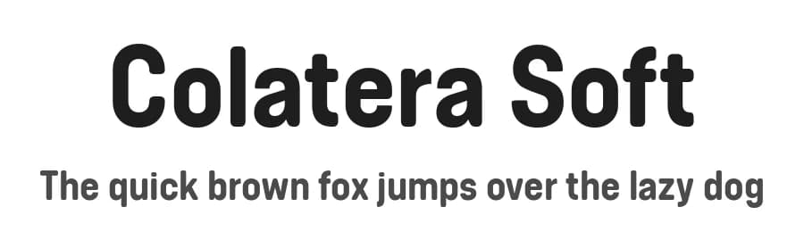 Colatera Soft by Maulana Creative — Sans Serif Font
