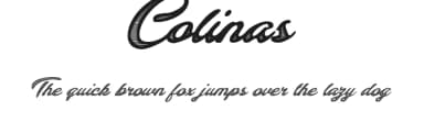 Colinas by Billy Argel Fonts ® — Script Handwritten Font — thumbnail 1