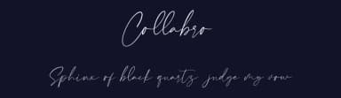 Collabro by Maulana Creative — Script Handwritten Font — thumbnail 2