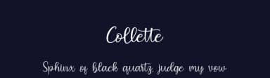 Collette by JunCreative — Script Handwritten Font — thumbnail 2