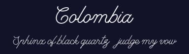 Colombia by Makaryo Collective — Script Handwritten Font — thumbnail 2