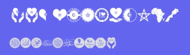 Color Morocco Algeria by elharrak — Dingbats Font — thumbnail 3