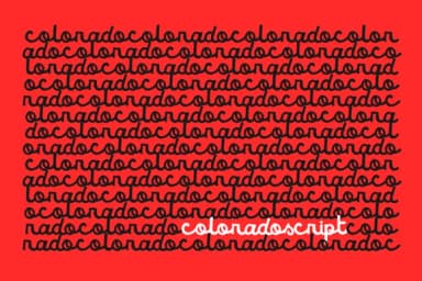 Colorado Font by Noe Araujo by Noe Araujo — Script Handwritten Font — thumbnail 2