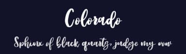 Colorado by alphArtype — Script Handwritten Font — thumbnail 2