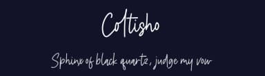 Coltisho by Balpirick Studio — Script Handwritten Font — thumbnail 2
