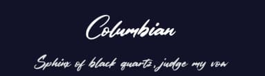 Columbian by Balpirick Studio — Script Handwritten Font — thumbnail 2