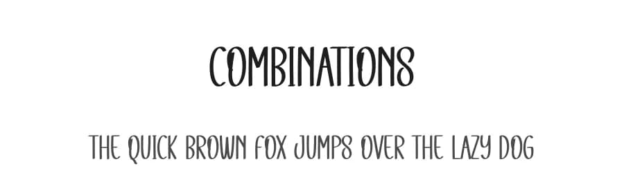 Combinations by Andi Moz — Script Handwritten Font