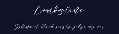 Combuslane by Maulana Creative — Script Handwritten Font — thumbnail 2