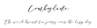 Combuslane by Maulana Creative — Script Handwritten Font — thumbnail 1