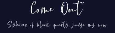 Come Out by Fontysia — Script Handwritten Font — thumbnail 2