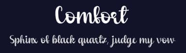 Comfort by Lontong Lodeh — Script Handwritten Font — thumbnail 2