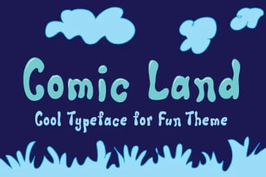 Comic Land Font by Royaltype — Script Handwritten Font — thumbnail 1