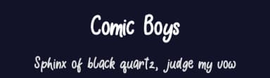 Comic Boys by StringLabs Creative Studio — Script Handwritten Font — thumbnail 2