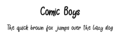 Comic Boys by StringLabs Creative Studio — Script Handwritten Font — thumbnail 1