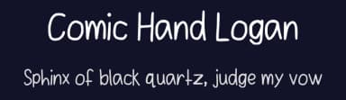 Comic Hand Logan by Archer Waynwood — Script Handwritten Font — thumbnail 2