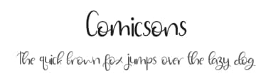 Comicsons by Edric Studio — Script Handwritten Font — thumbnail 1