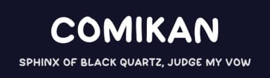 Comikan by MJType — Script Handwritten Font — thumbnail 2