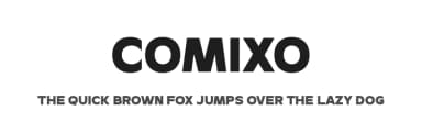 Comixo by BrandSemut — Sans Serif Font — thumbnail 1
