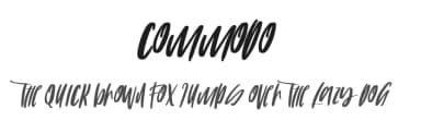 Commodo by Mariyana — Script Handwritten Font — thumbnail 1