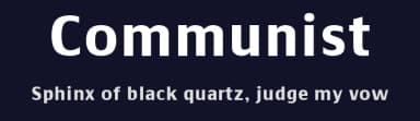 Communist by Shamrock — Sans Serif Font — thumbnail 2