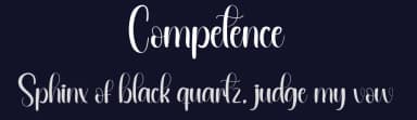 Competence by Andi Moz — Script Handwritten Font — thumbnail 2