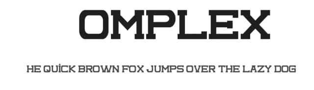 Complex by Qbotype Fonts — Serif Font