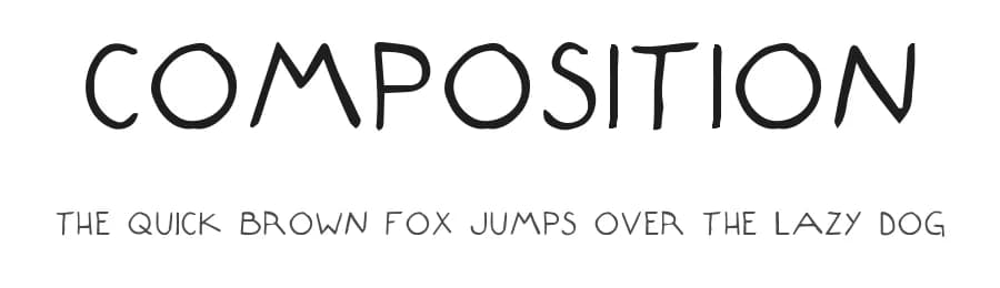 Composition by Noe Araujo — Script Handwritten Font