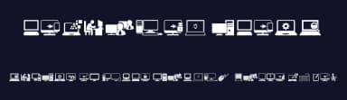 Computer icons by Ding Bang — Dingbats Font — thumbnail 2