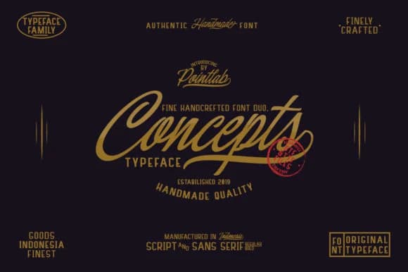 Concepts Font by PointLab — Script Handwritten Font