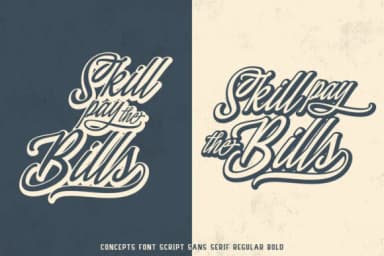 Concepts Font by PointLab — Script Handwritten Font — thumbnail 7