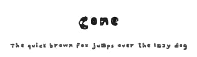 Cone by Camilo Plaza — Script Handwritten Font — thumbnail 1