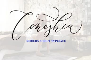 Coneshia Font by YanIndesign — Script Handwritten Font — thumbnail 1