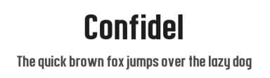 Confidel by Chequered Ink — Sans Serif Font — thumbnail 1