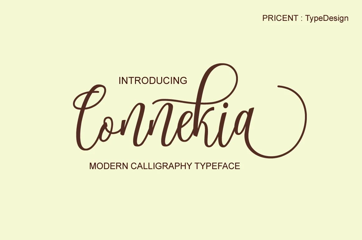 Connekia Font by typedesign93 — Script Handwritten Font