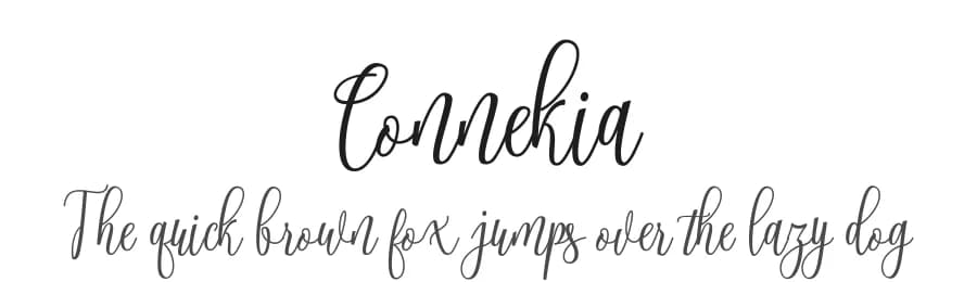 Connekia by Type Design — Script Handwritten Font