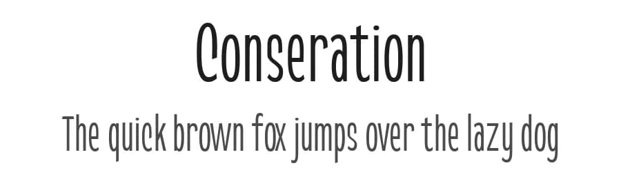 Conseration by Letterhend Studio — Sans Serif Font