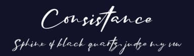 Consistance by Haksen Studio — Script Handwritten Font — thumbnail 2