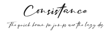 Consistance by Haksen Studio — Script Handwritten Font — thumbnail 1
